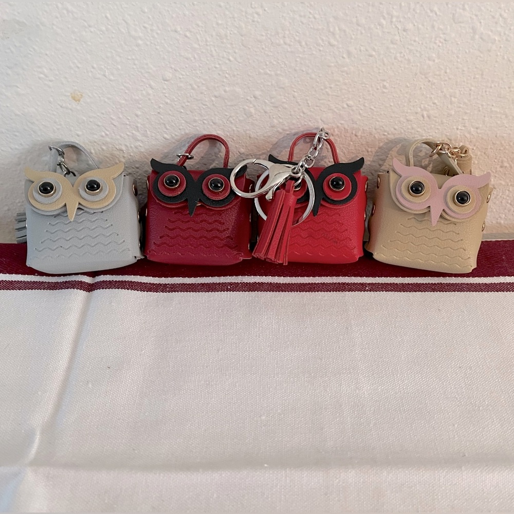 Owl Design Bag Clip/Keychain